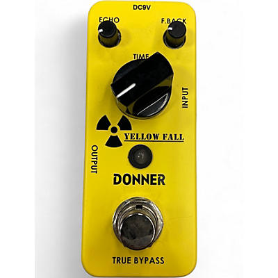 Used Donner YELLOW FALL Effect Pedal