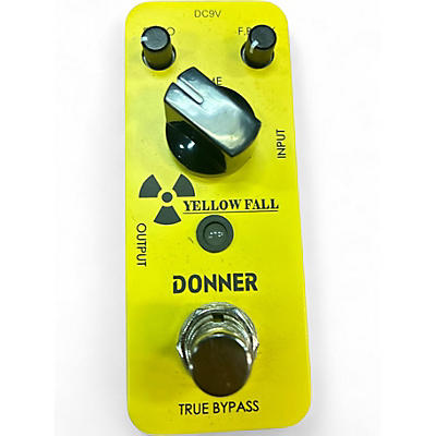 Used Donner YELLOW FALL Effect Pedal