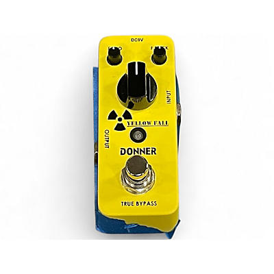 Used Donner YELLOW FALL Effect Pedal