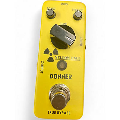 Used Donner YELLOW FALL Effect Pedal