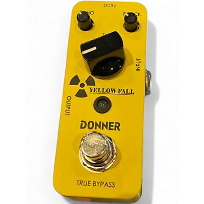 Used Donner YELLOW FALL Effect Pedal
