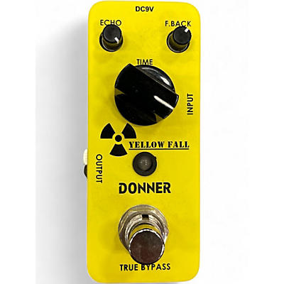 Used Donner YELLOW FALL Effect Pedal