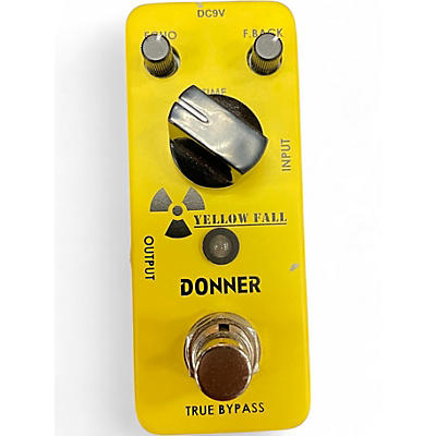 Used Donner YELLOW FALL Effect Pedal