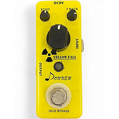 Used Donner YELLOW FALL Effect Pedal