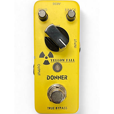Used Donner YELLOW FALL Effect Pedal
