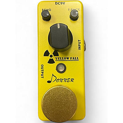 Used Donner YELLOW FALL Effect Pedal