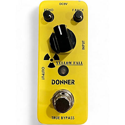 Used Donner YELLOW FALL Effect Pedal