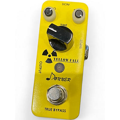 Used Donner YELLOW FALL Effect Pedal