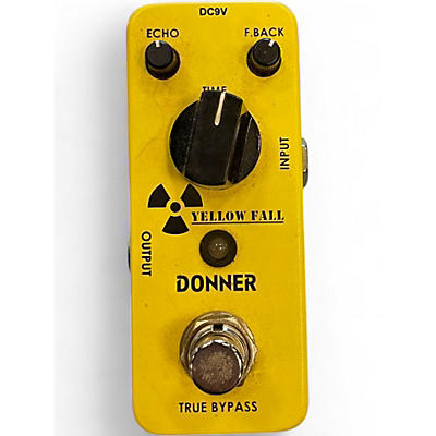 Used Donner YELLOW FALL Effect Pedal