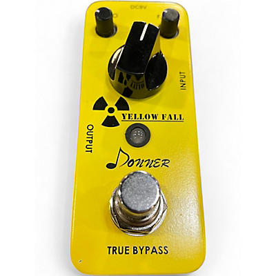 Used Donner YELLOW FALL Effect Pedal