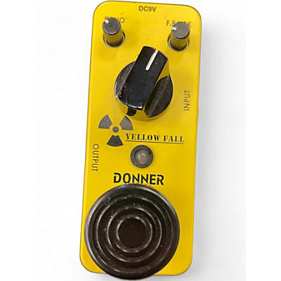 Used Donner YELLOW FALL Effect Pedal