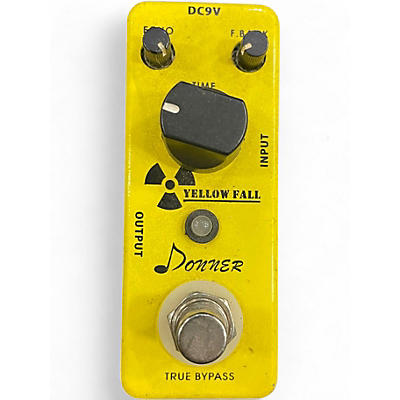 Used Donner YELLOW FALL Effect Pedal