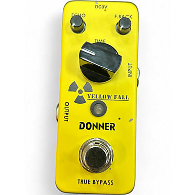 Used Donner YELLOW FALL Effect Pedal