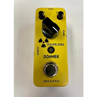 Donner Used Donner Yellow Fall Effect Pedal