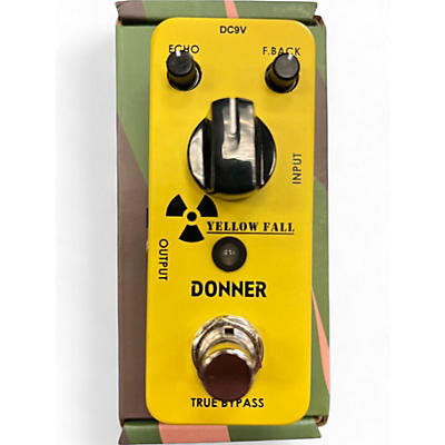 Donner Used Donner Yellow Fall Effect Pedal