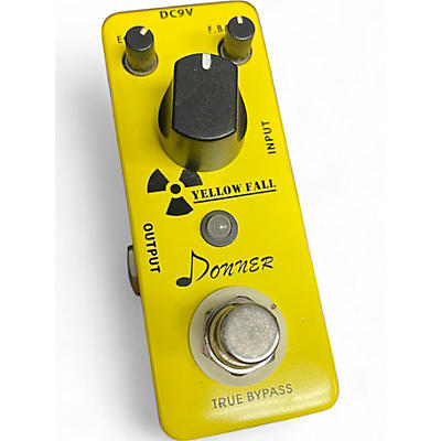 Used Donner Yellow Fall Effect Pedal