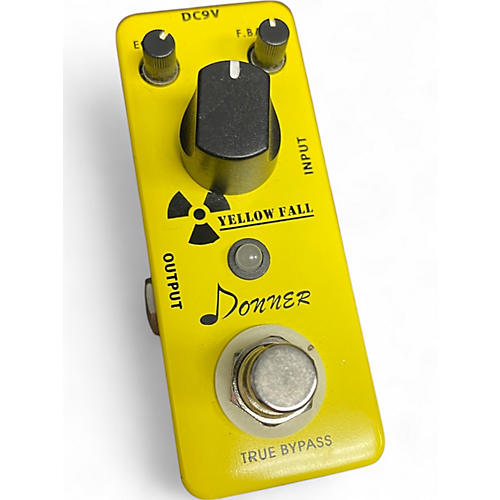 Used Donner Yellow Fall Effect Pedal
