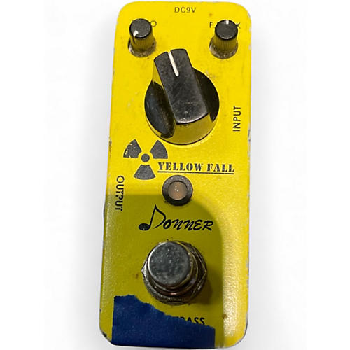 Used Donner Yellow Fall Effect Pedal