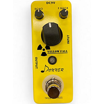 Used Donner Yellow Fall Effect Pedal