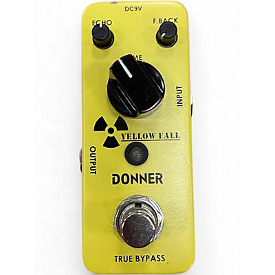 Used Donner Yellow Fall Effect Pedal