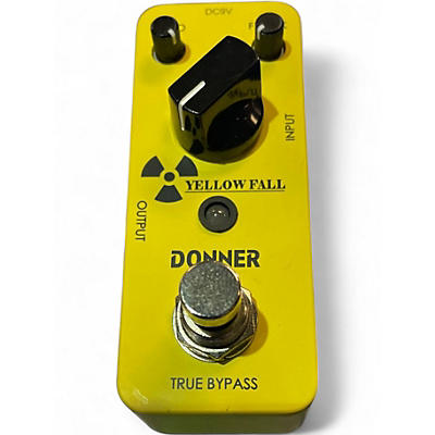Used Donner Yellow Fall Effect Pedal