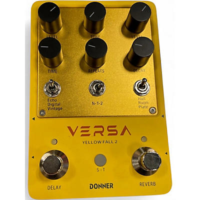 Used Donner Yellow Fall II Effect Pedal
