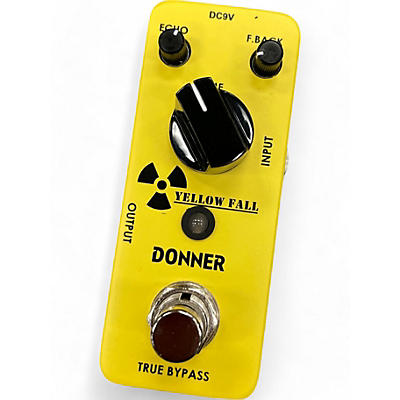 Donner Used Donner Yellow fall Effect Pedal