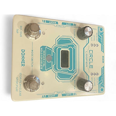 Used Donner circle looper Pedal