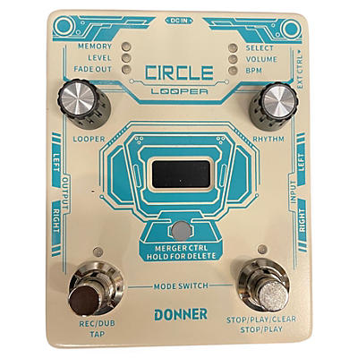 Used Donner circle looper Pedal