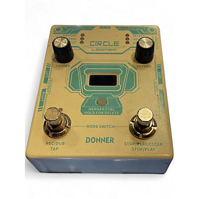 Used Donner circle looper Pedal