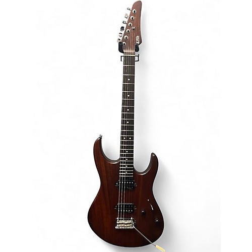 Used Donner dst700 versa sonic Walnut Solid Body Electric Guitar Walnut