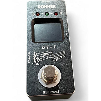 Used Donner dt-1 pedal tuner Tuner Pedal