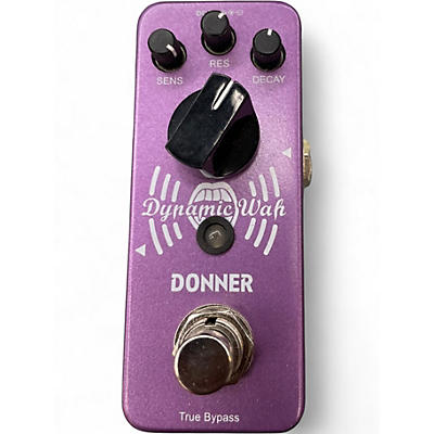 Used Donner dynamic wah Effect Pedal