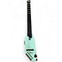 Used Donner hush-1 Seafoam Green Acoustic Electric Guitar Seafoam Green