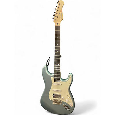 Used Donner seeker blue Solid Body Electric Guitar