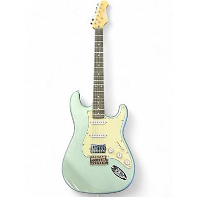 Used Donner seeker design series arctic blue Solid Body Electric Guitar