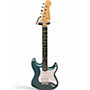 Used Donner standard series blue Solid Body Electric Guitar blue