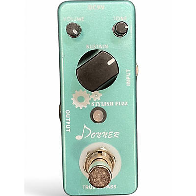 Used Donner stylish fuzz Effect Pedal