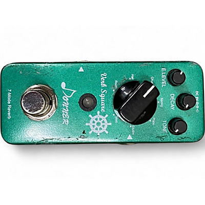 Used Donner verb square Effect Pedal