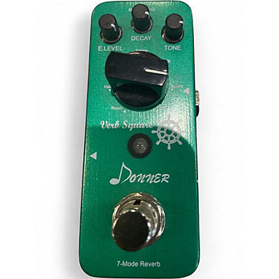 Used Donner verb square Effect Pedal