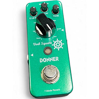 Used Donner verb square Effect Pedal