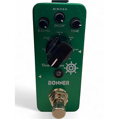 Used Donner verb square Effect Pedal