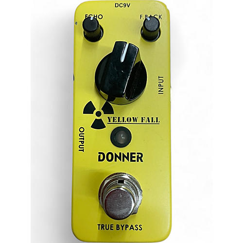 Donner Used Donner yellow fall Effect Pedal Package