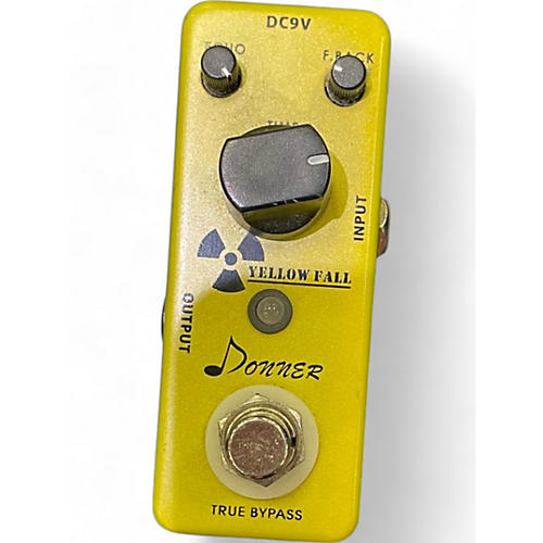 Used Donner yellow fall Effect Pedal