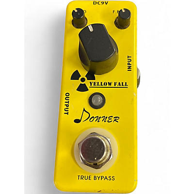 Used Donner yellow fall Effect Pedal