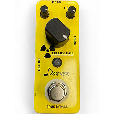 Used Donner yellow fall Effect Pedal