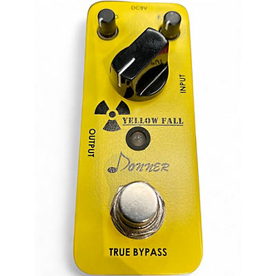 Used Donner yellow fall Effect Pedal