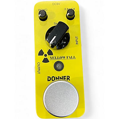 Used Donner yellow fall Effect Pedal