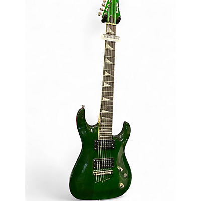 Used Douglas 7-STRING Green Solid Body Electric Guitar