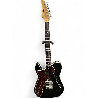 Used Douglas Gravity Black Hollow Body Electric Guitar